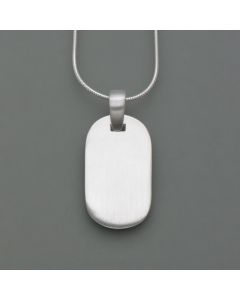 Rectangular engraving pendant, small