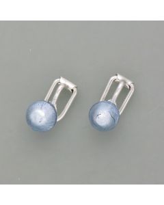 Clip Muranoglas blau
