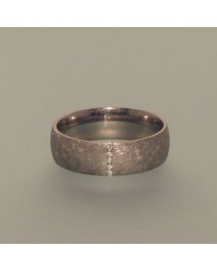 White Gold Ring with Diamonds