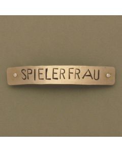 Hair clip "player woman"