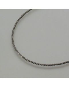 Delicate Faceted Hematite Gemstone Necklace