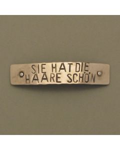 Hair clip "She has the hair nice"