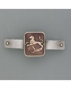 Leo zodiac hair clip