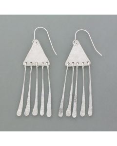Pharaoh earrings in silver