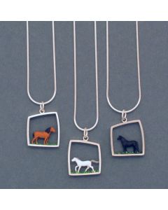 “Horse” Silver Pendant