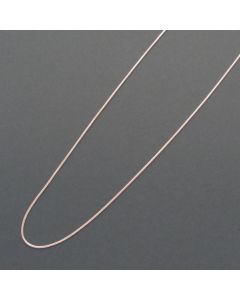 Thick silver necklace