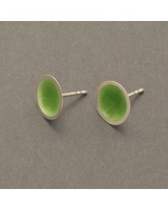 Green Shell Earrings