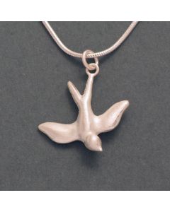 Silver Swallow Pendant