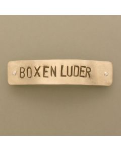 hair clip "Boxenluder",