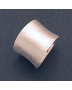 Silver Concave Ring