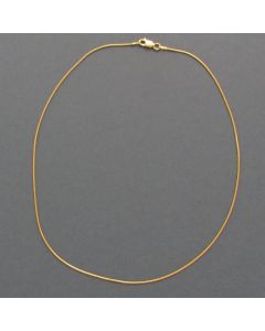 Delicate necklace gold-plated