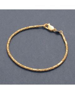 Delicate Gilded Silver Plate Bracelet