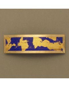 Hair clip gold leaf
