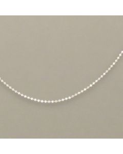 Silver Beaded Necklace
