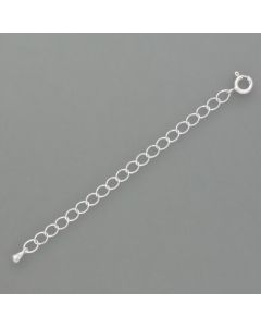 Extension necklace silver