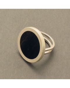Round Ebony Ring