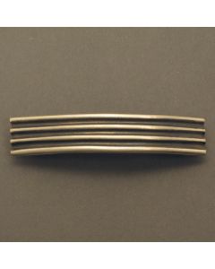 “Wavy” Silver Hair Clip