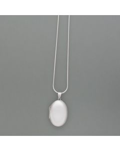 Silber-Medaillon mittel