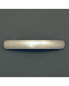 Silver Barrette, convex