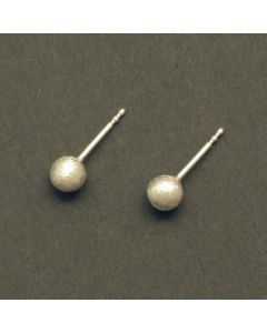 Silver sphere Stud 
