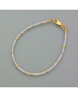 festive bracelet with zircons