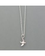 small pendant swallow made of 925 silver