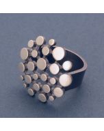 “Dandelion” Large Silver Ring