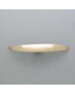 Spindle hair clip in brass, matt