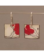 “Poppy” Silver Earrings