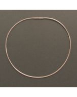 Omega silver hoops, stronger