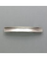 Hair clip nickel silver concave, small