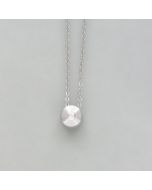 Pendant small brilliant in stainless steel