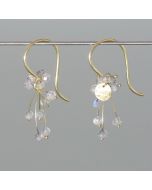 fairy earrings with Labradorite