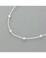 Sterling silver ball necklace