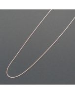 Thick silver necklace