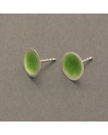 Green Shell Earrings
