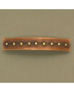 Hair clip copper with studs