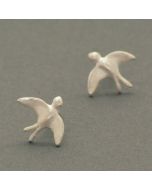 Studs delicate swallows