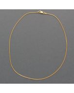 Delicate necklace gold-plated