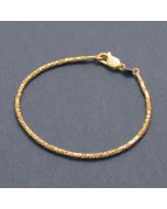 Delicate Gilded Silver Plate Bracelet