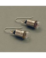 Drop earrings light bulb