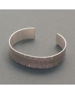 “Fabric” Silver Bracelet