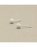 Hedgehog Small Bead Ear Studs