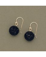 Large sphere earrings disco
