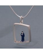 “Nun” Silver Pendant