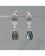 Labradorite Teardrop Earrings