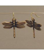 “Dragonfly” Vintage Earrings