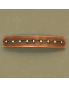 Hair clip copper with studs