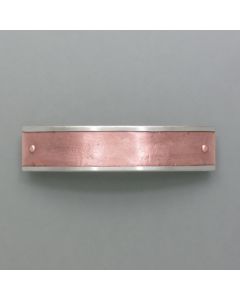Hair clip with rosé stripes