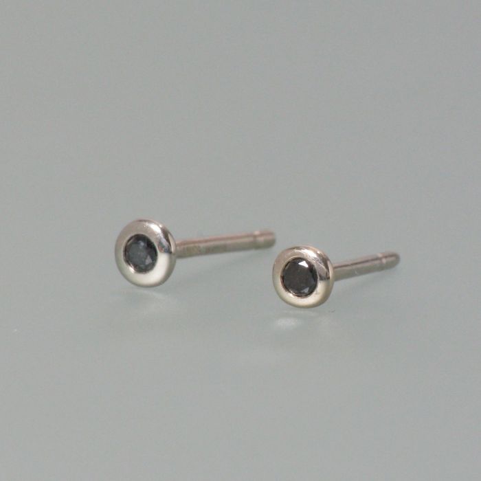 925 Sterling Silver Stud Earrings Round Tiny Small Large Cubic Zirconia Set  Pack | eBay